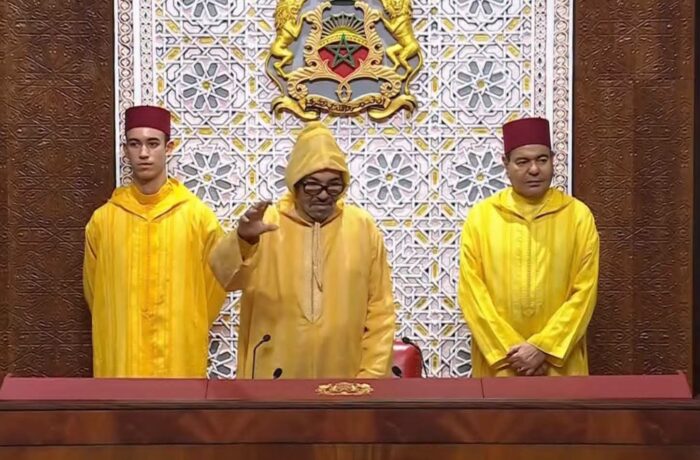 جلالة الملك يوجه خطابا ساميا بمناسبة افتتاح الدورة الأولى من السنة التشريعية الأولى من الولاية التشريعية الثانية عشرة
