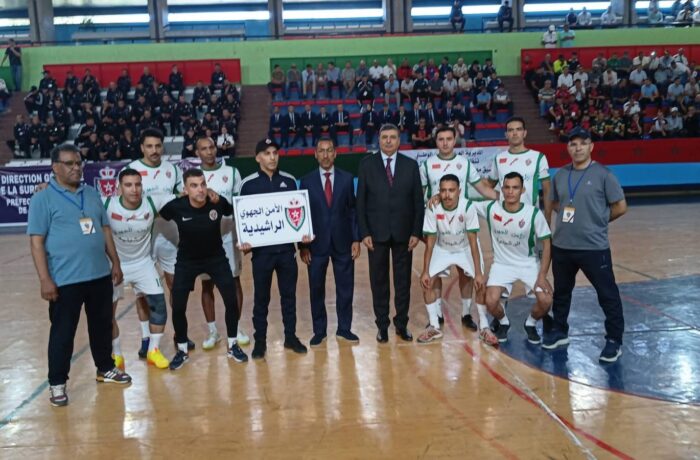 الأمن الجهوي بالرشيدية يبلغ نهائي إقصائيات الجنوب لكرة القدم داخل القاعة ويواجه الداخلة
