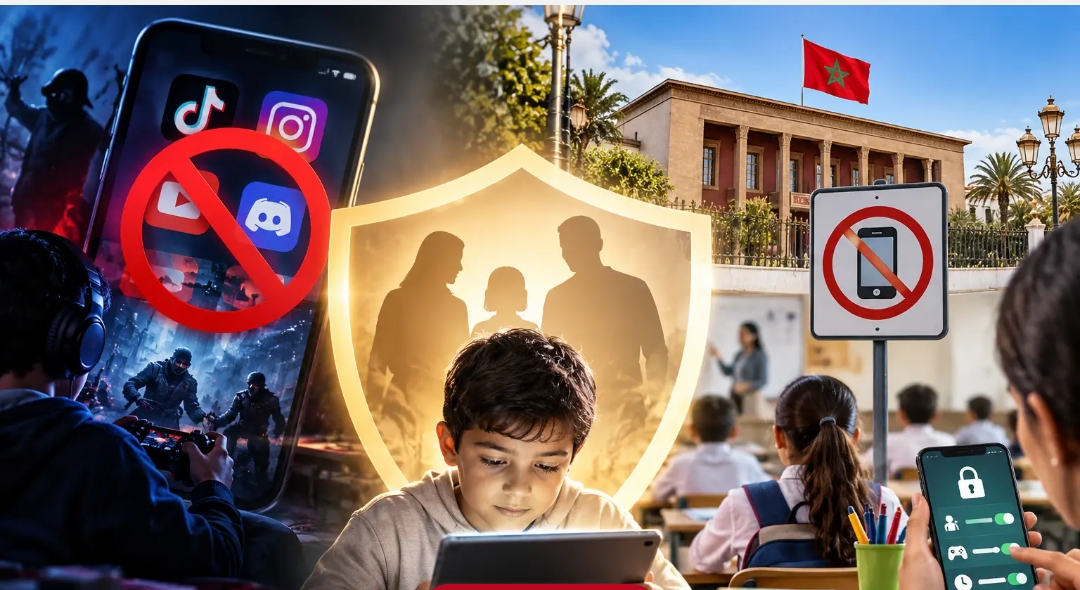 تشريع حكومي جديد لحماية الأطفال رقميا…حظر الهواتف ومنصات التواصل بالابتدائي دون الـ15